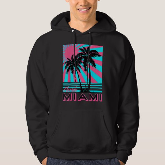 Miami Beach Hoodie (Voorkant)