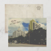 Miami Beach Hotel Royal Palm Briefkaart (Voorkant / Achterkant)