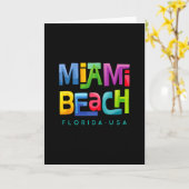 Miami Beach  Kaart (Gele Bloem)