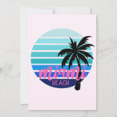 Miami Beach Kaart (Voorkant)