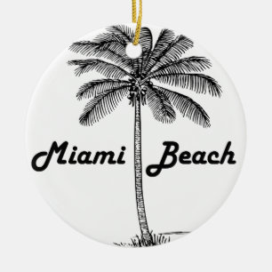 Miami Beach Keramisch Ornament