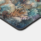 Miami Beach koraalrif en visse waterverf Bureaumat (Hoek)