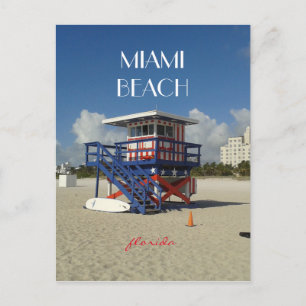 Miami Beach Lifeguard Ocean Patrol #02 Briefkaart
