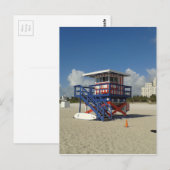 Miami Beach Lifeguards Ocean Patrol #02 Briefkaart (Voorkant / Achterkant)