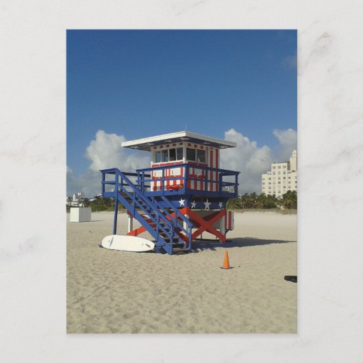 Miami Beach Lifeguards Ocean Patrol #02 Briefkaart (Voorkant)