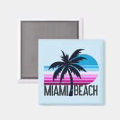 Miami Beach Magneet (Voorkant / Achterkant)