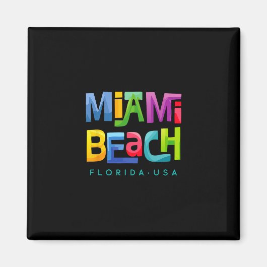 Miami Beach Magneet (Voorkant)