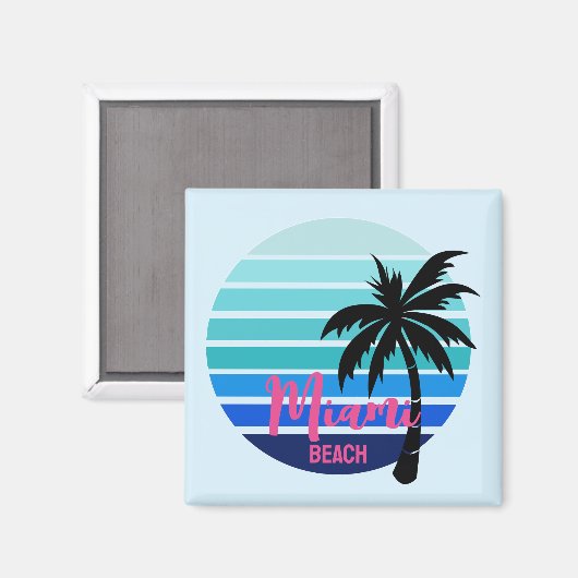 Miami Beach Magneet (Voorkant / Achterkant)
