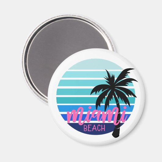 Miami Beach Magneet (Voorkant / Achterkant)