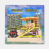 Miami Beach Magneet 10B (Voorkant)