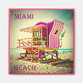 Miami Beach Magneet 12A (Voorkant)