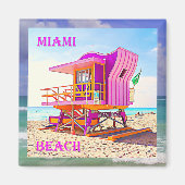 Miami Beach Magneet 12B (Voorkant)