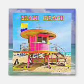 Miami Beach Magneet 4B (Voorkant)