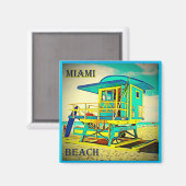 Miami Beach magneet 7A (Voorkant / Achterkant)