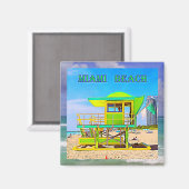 Miami Beach Magneet 8B (Voorkant / Achterkant)