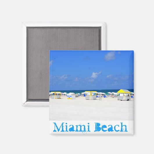 Miami Beach Magnet (Voorkant / Achterkant)