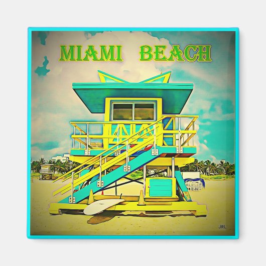 Miami Beach Magnet 2A (Voorkant)