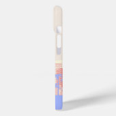 Miami Beach, Miami Travel Art, Preppy kamer, Paste Case-Mate iPhone Case (Achterkant / Links)