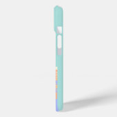 Miami Beach, Miami Travel Art, Preppy kamer, Paste Case-Mate iPhone Case (Achterkant / Links)