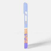 Miami Beach, Miami Travel Art, Preppy kamer, Paste Case-Mate iPhone Case (Achterkant / Links)