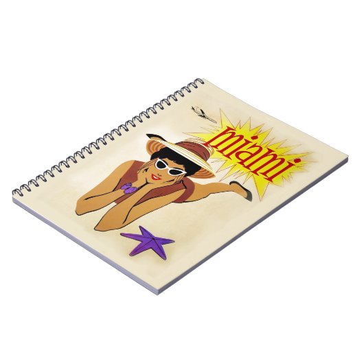  Miami Beach Notitieboek (Linkerzijde)