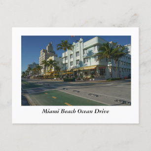 Miami Beach Ocean Drive Briefkaart
