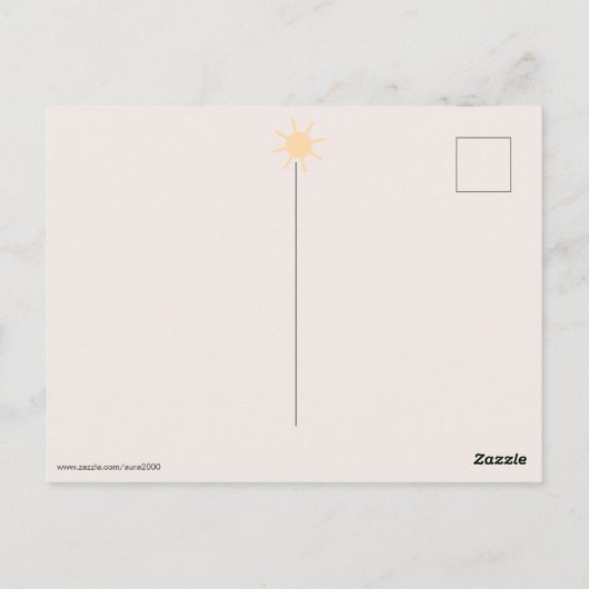 Miami Beach Ocean Drive Thermometer (datum invoege Briefkaart (Achterkant)