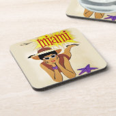  Miami Beach Onderzetter (Linkerzijde)