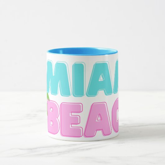 Miami Beach Palm Tree Mok (Midden)