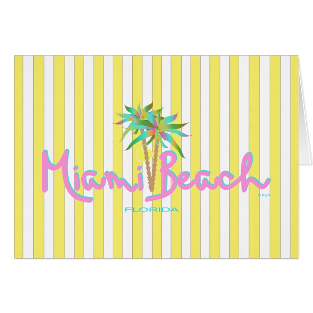 Miami Beach Pam (Voorkant Horizontaal)