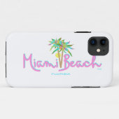 Miami Beach Pam Case-Mate iPhone Case (Achterkant (horizontaal))