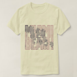 miami beach pink violet fun t-shirt