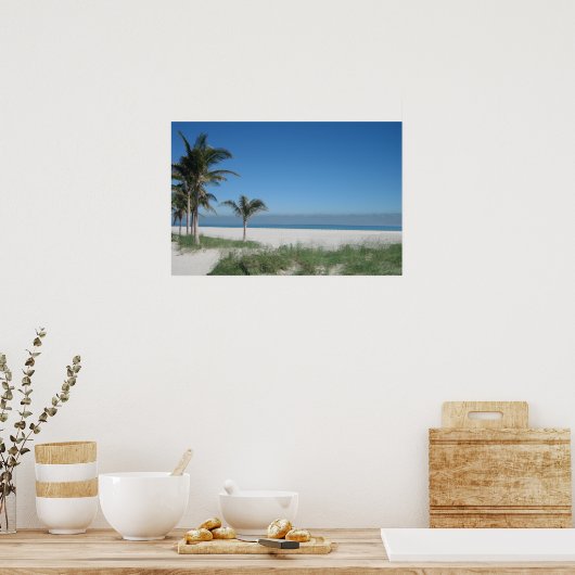 Miami Beach Poster (Keuken)