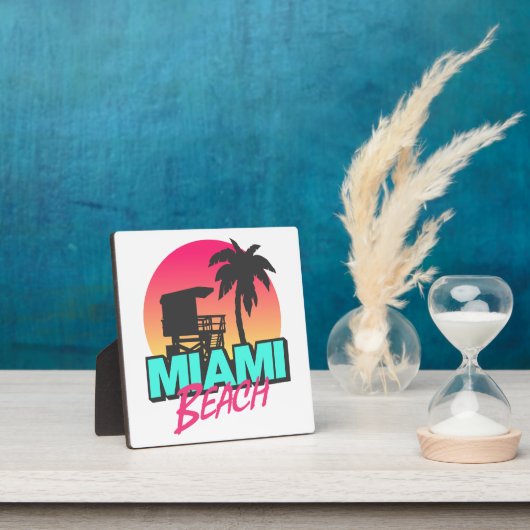 Miami Beach Reis Vintage  Fotoplaat (Insitu)