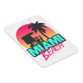 Miami Beach Reizen  Foto Magneet (Rechterzijde)