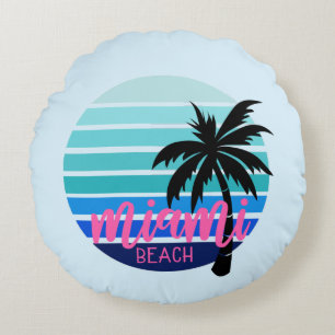 Miami Beach Rond Kussen