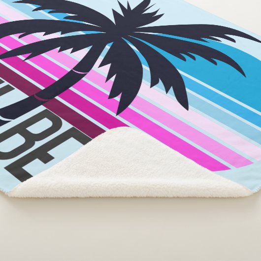 Miami Beach Sherpa Deken (3/4)