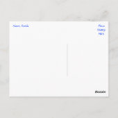 Miami Beach Skyline Florida Travel Briefkaart (Achterkant)