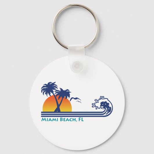 Miami Beach Sleutelhanger (Voorkant)