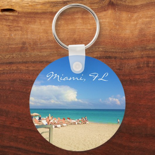 Miami Beach Sleutelhanger (Voorkant)