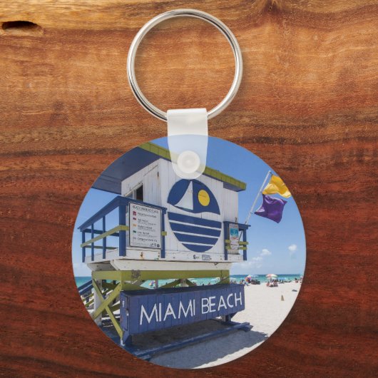 Miami Beach Sleutelhanger (Voorkant)