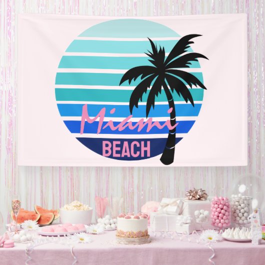 Miami Beach Spandoek (Feest)
