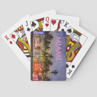 MIAMI BEACH-SPEELKAARTEN POKERKAARTEN