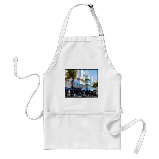Miami Beach Standaard Schort (Voorkant)