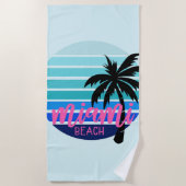 Miami Beach Strandlaken (Voorkant)