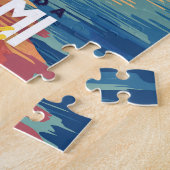 Miami Beach Sunset | Levendige kust van Florida Legpuzzel (Zijkant)