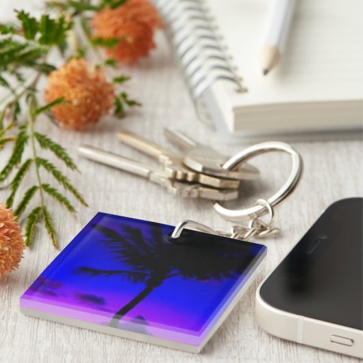 MIAMI BEACH SUNSET SLEUTELHANGER (Voorkant Rechts)