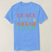 Miami Beach T-shirt (Design voorkant)