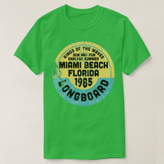 Miami Beach T-shirt (Design voorkant)