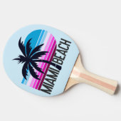 Miami Beach Tafeltennisbatje (Zijkant)